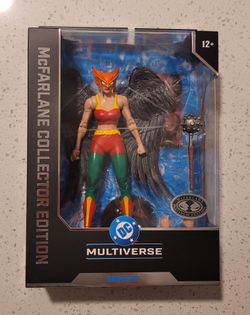 McFarlane Collector Edition #63 Hawkgirl Platinum Edition Red Variant Chase NEW