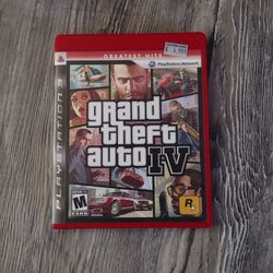 PS3 Grand Theft Auto 4 