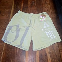 Highly UNDRTD (Under Rated) Green Shorts