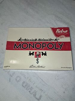 Monopoly Retro 1935 Edition Board Game In Excellent New Condition (Is Complete Nothing Missing)