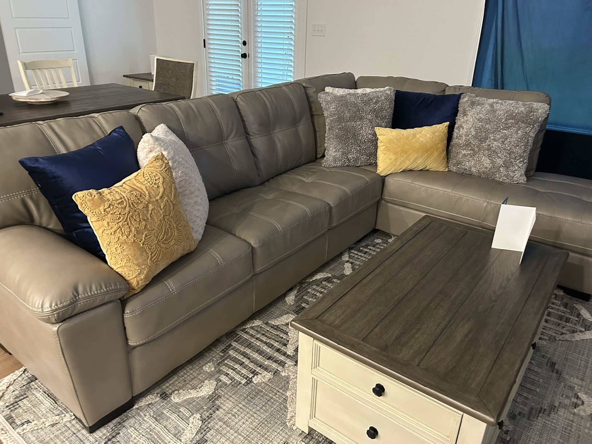 Leather Sectional Sofa