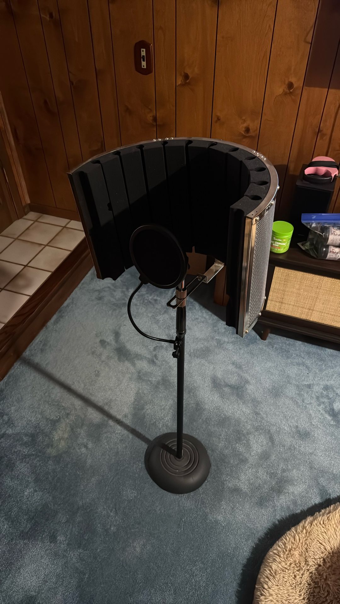 Mic Stand, Pop Filter & Isolation Shield