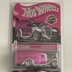 hot wheels rlc blown delivery pink