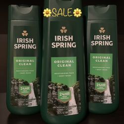 (PACK OF 3) IRISH ☘️ SPRING BODY WASH