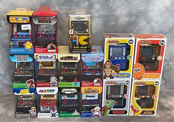 My Arcade Micro Player Collection - Galaga, Galaxian, Pac-Man, Dig Dug + more
