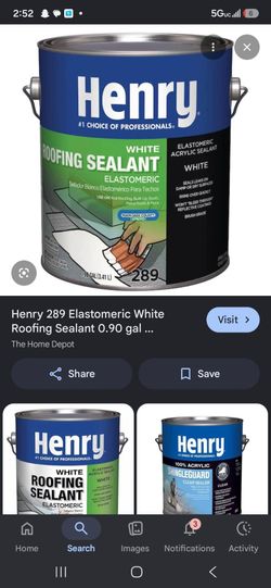 Roofing Tar & Sealants – New & Ready to Use