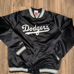 New men’s size large & XL Mitchell & ness LA Dodgers satin jacket