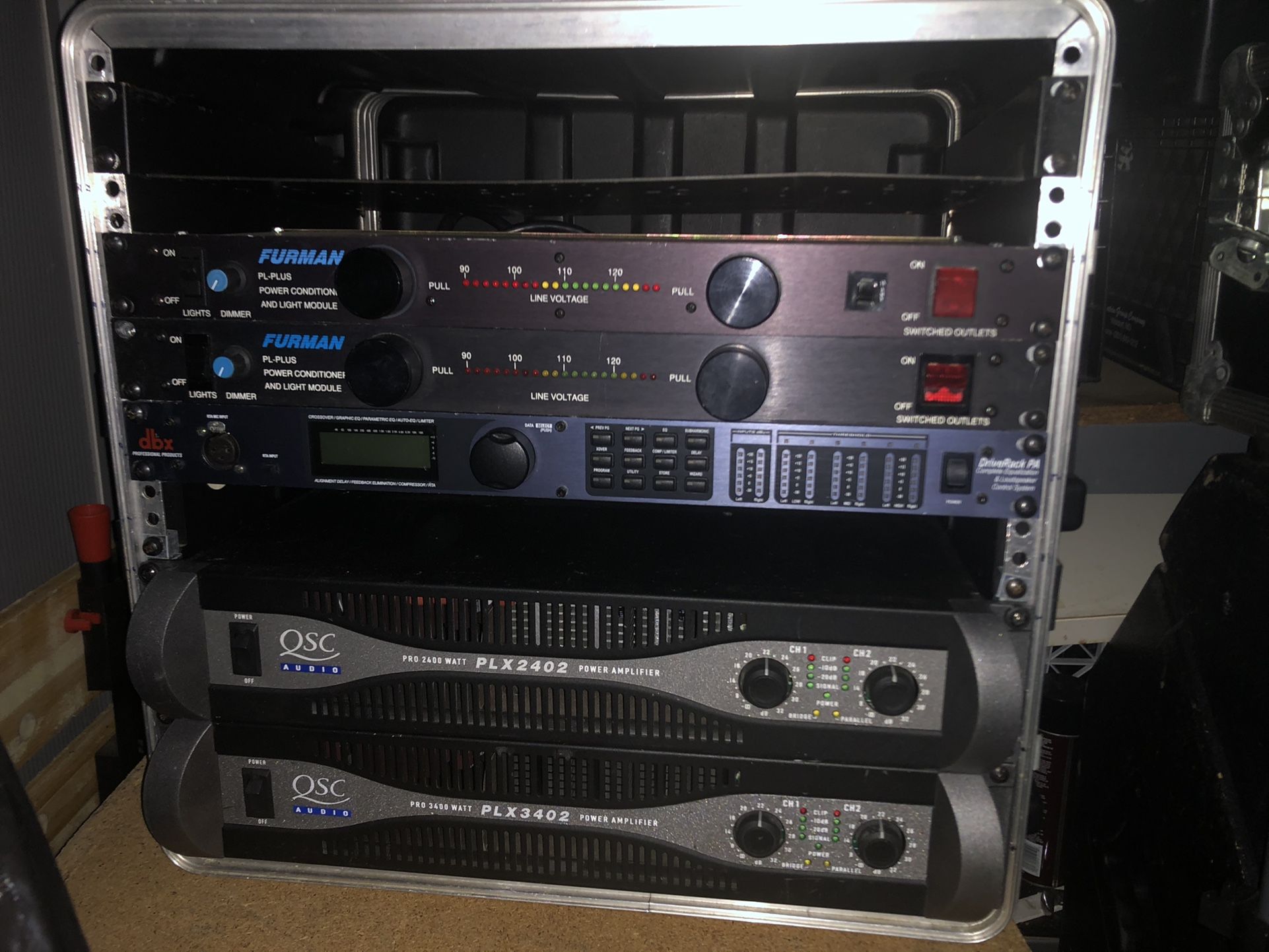 Qsc Dbx Jbl Sound System