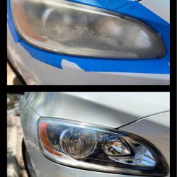 Headlight restoration (mobile)