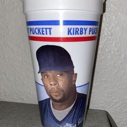 Kirby Puckett 1993 Icee MLB Collector Series Souvenir Plastic Cup Twins