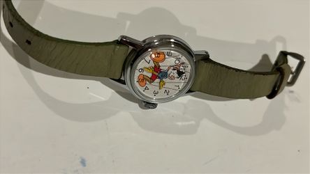60’s Disney kids wind up Pinocchio wrist watch