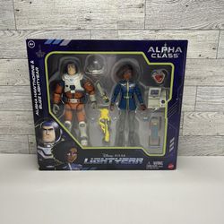 Disney Pixar Lightyear 2022 Alpha Class Buzz & Alisha Hawthorne 2 Pack Set