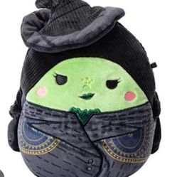 New Squishmallow Original Wicked 7 in Hero ELPHABA- Ultrasoft Official Jazwares Plush