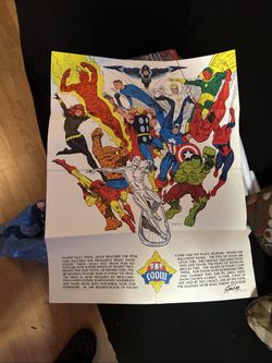 Vintage FOOM Marvel Poster RARE