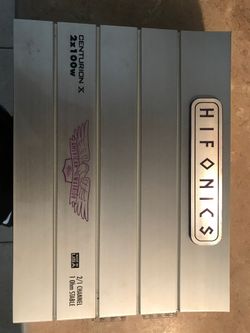 Hifonics 2 Chanell amp
