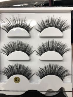 All lengths 3 in a box magnetic eyelashes