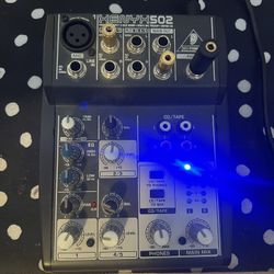 Behringer XENYX 502 TESTED & WORKING