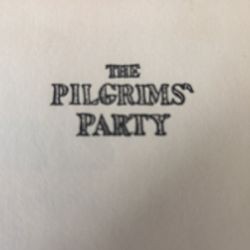 Vintage Children's Book 1931~ THE PILGRIMS' PARTY A Really Truly Story ~ Lowitz