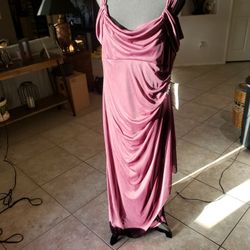Burgundy Dress