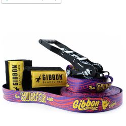 Gibbon Surferline Slackline W/ Treewear
