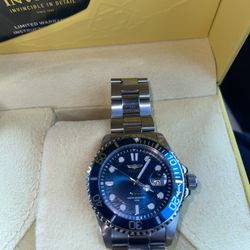 Stainless Steal (blue Accent) Box Included