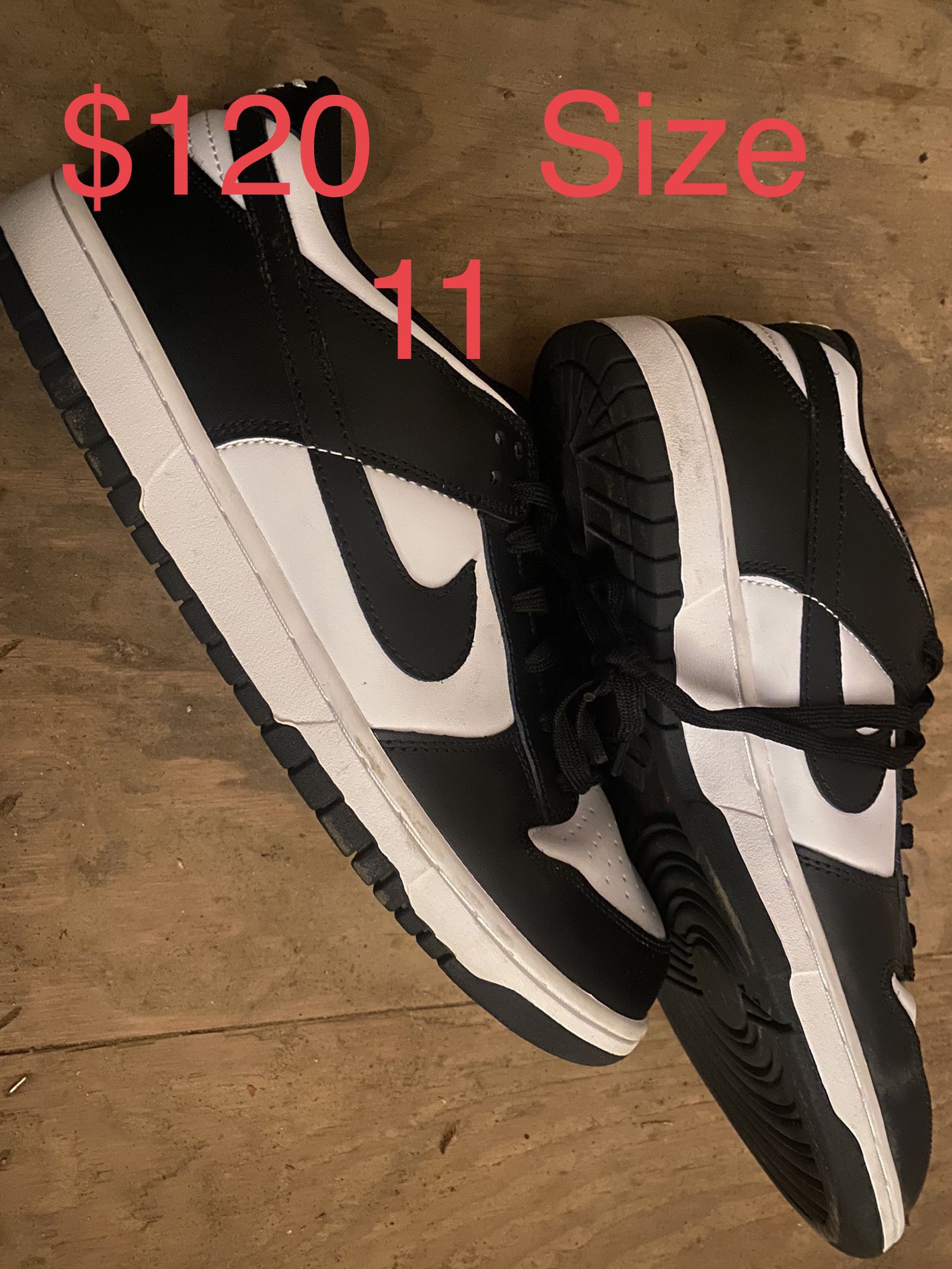 Panda Dunk Lows Size 11 Worth Over $150