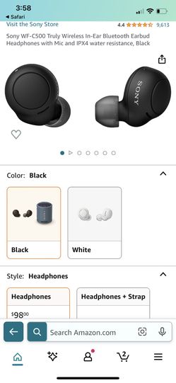 Brand New Wireless Sony Earbuds WF-C500
