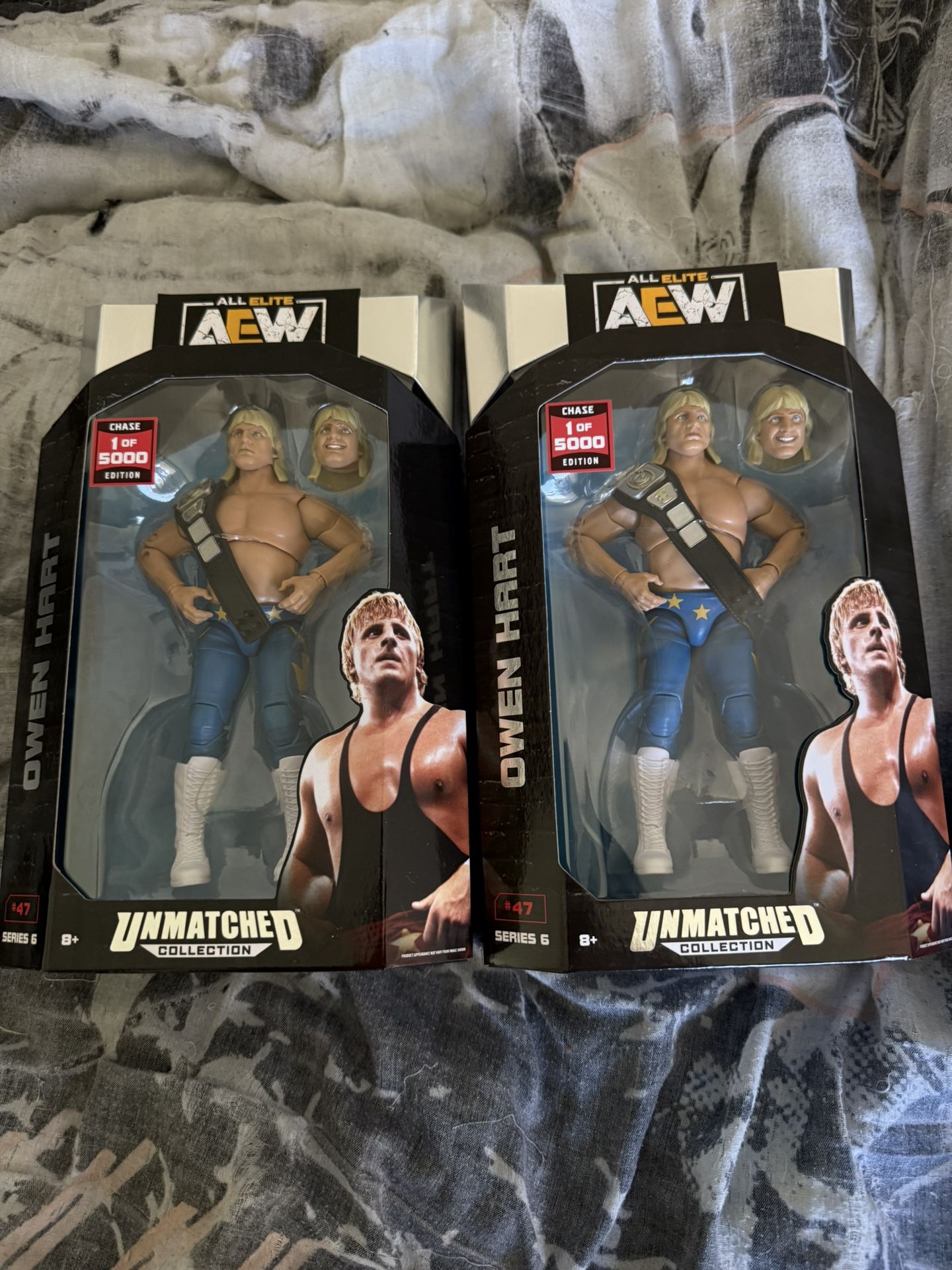 Aew Owen Hart Chase Action Figures