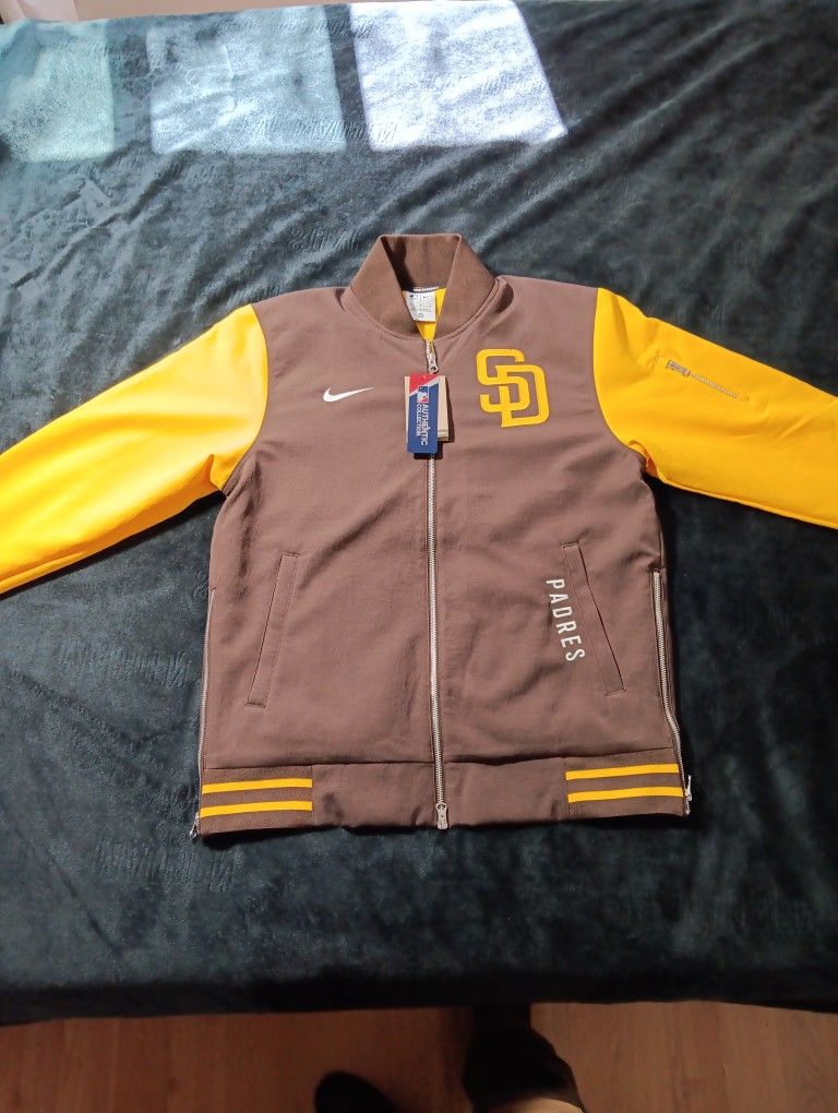 San Diego Padres Zip-Up Jacket – Medium – Dead Stock Find
