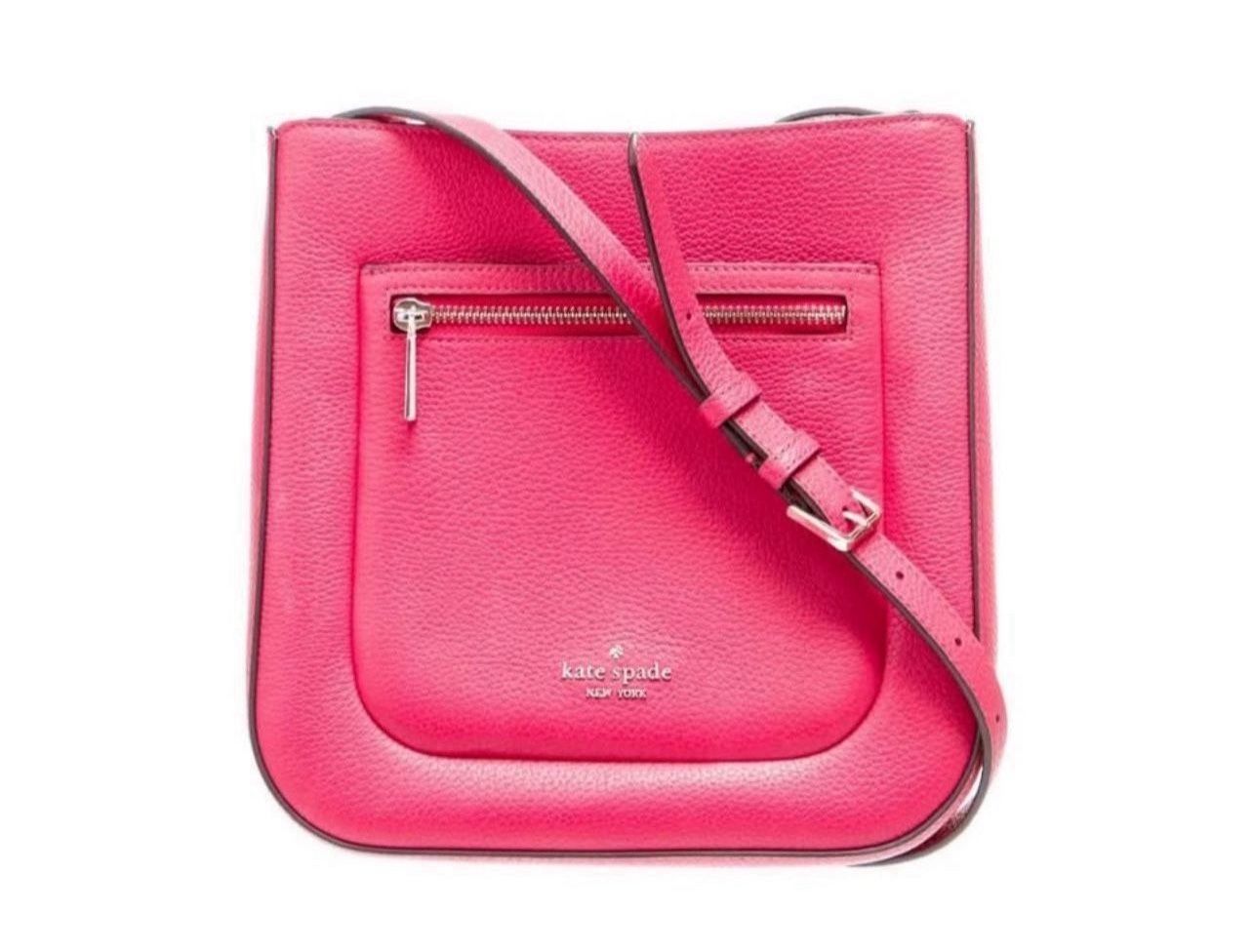 Kate Spade New York Pink Leather Crossbody Bag