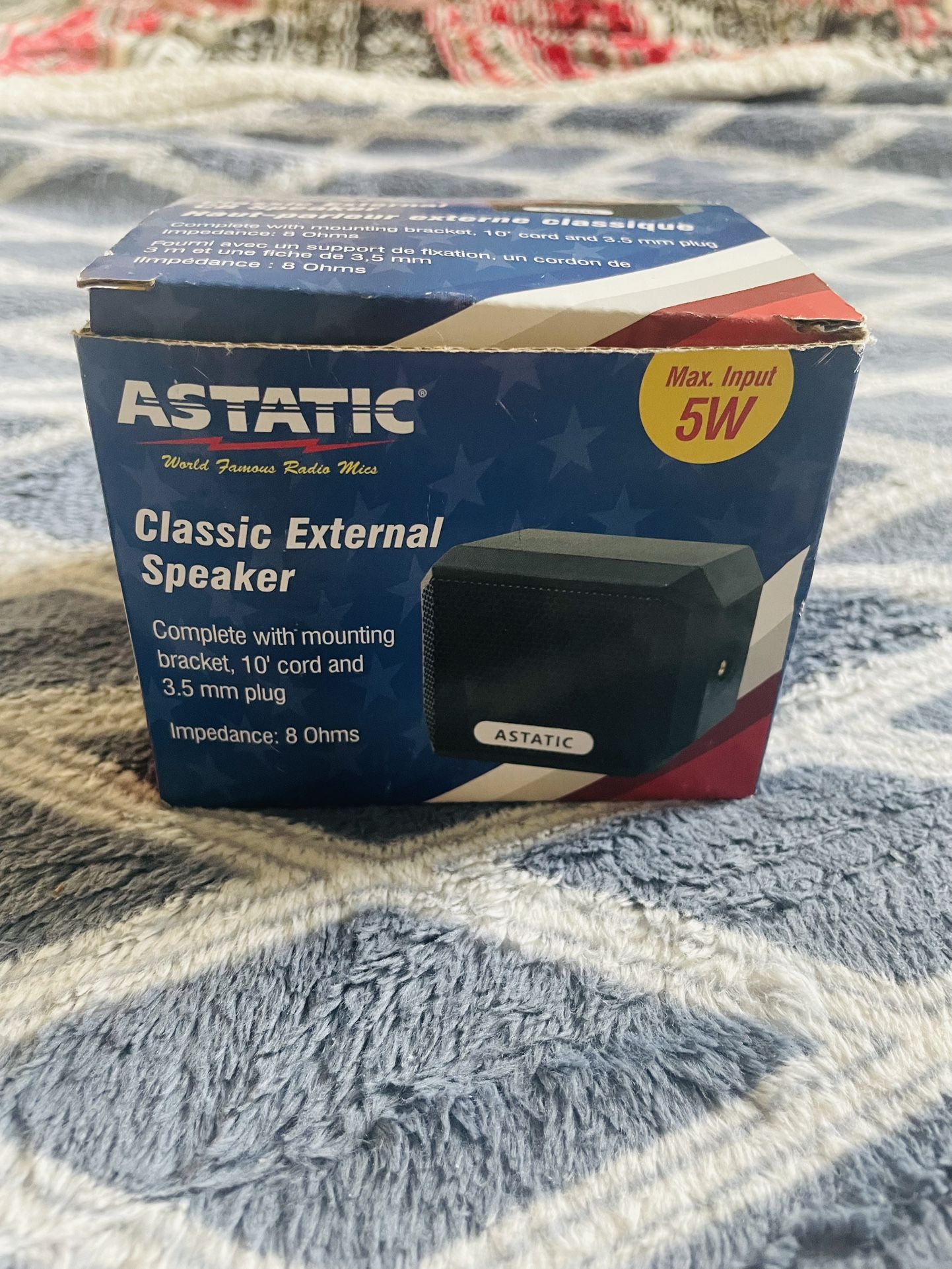 Astatic 302-VS4 External 5 Watt CB Speaker with 8 Ohms Impedance