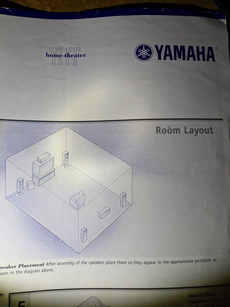 Yamaha Surround System And Harman Kardon Amplifier