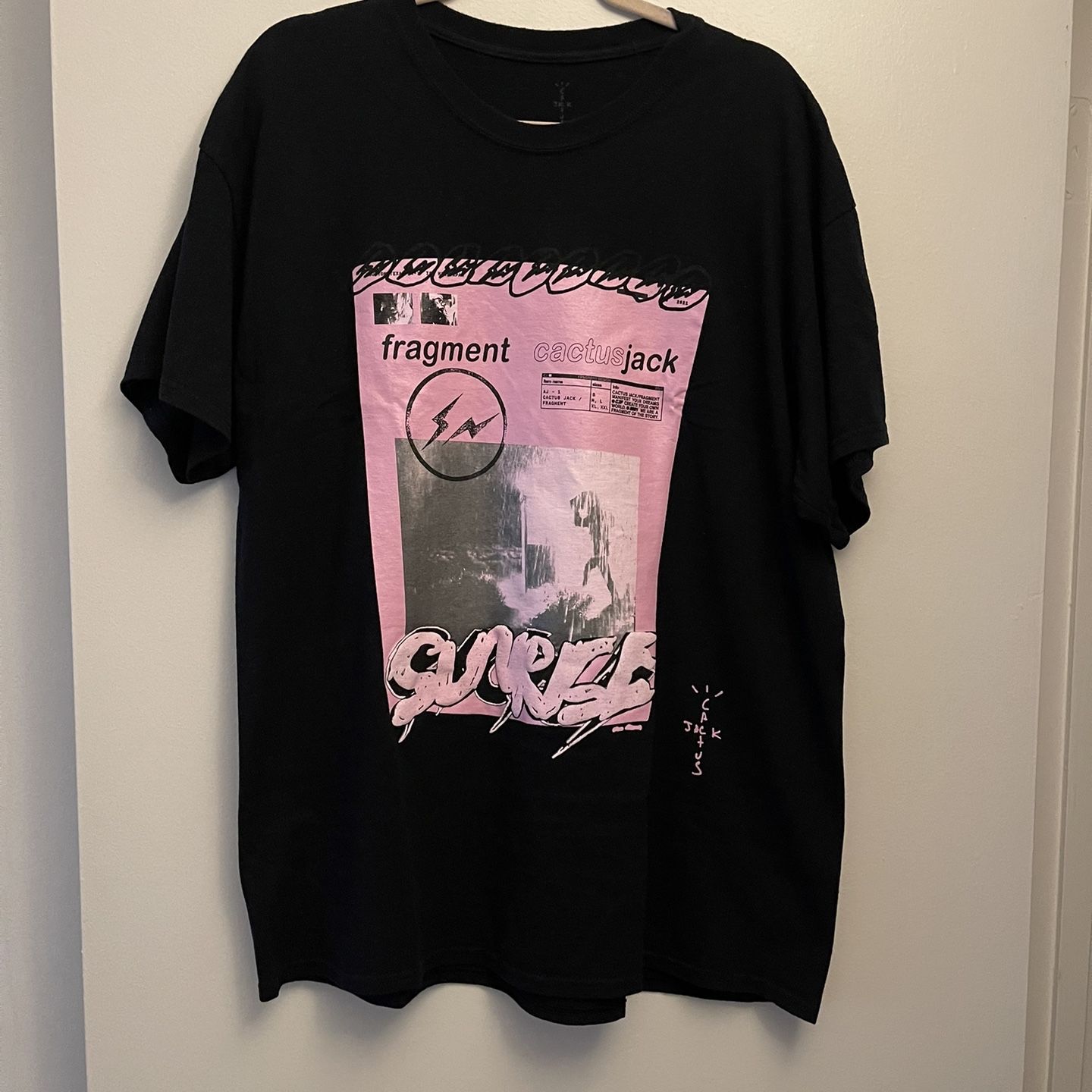 Travis Scott Cactus Jack Fragment Mens Women's T-shirt (Worn Once) for Sale  in Long Beach, CA - OfferUp