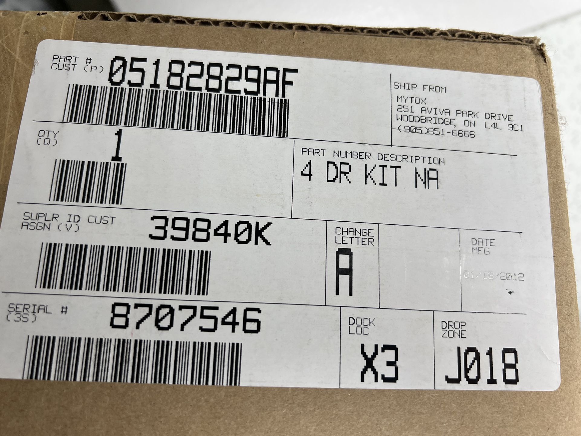 Jeep Door Surround Kit 0(contact info removed)AF
