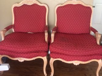 2 Victorian chairs