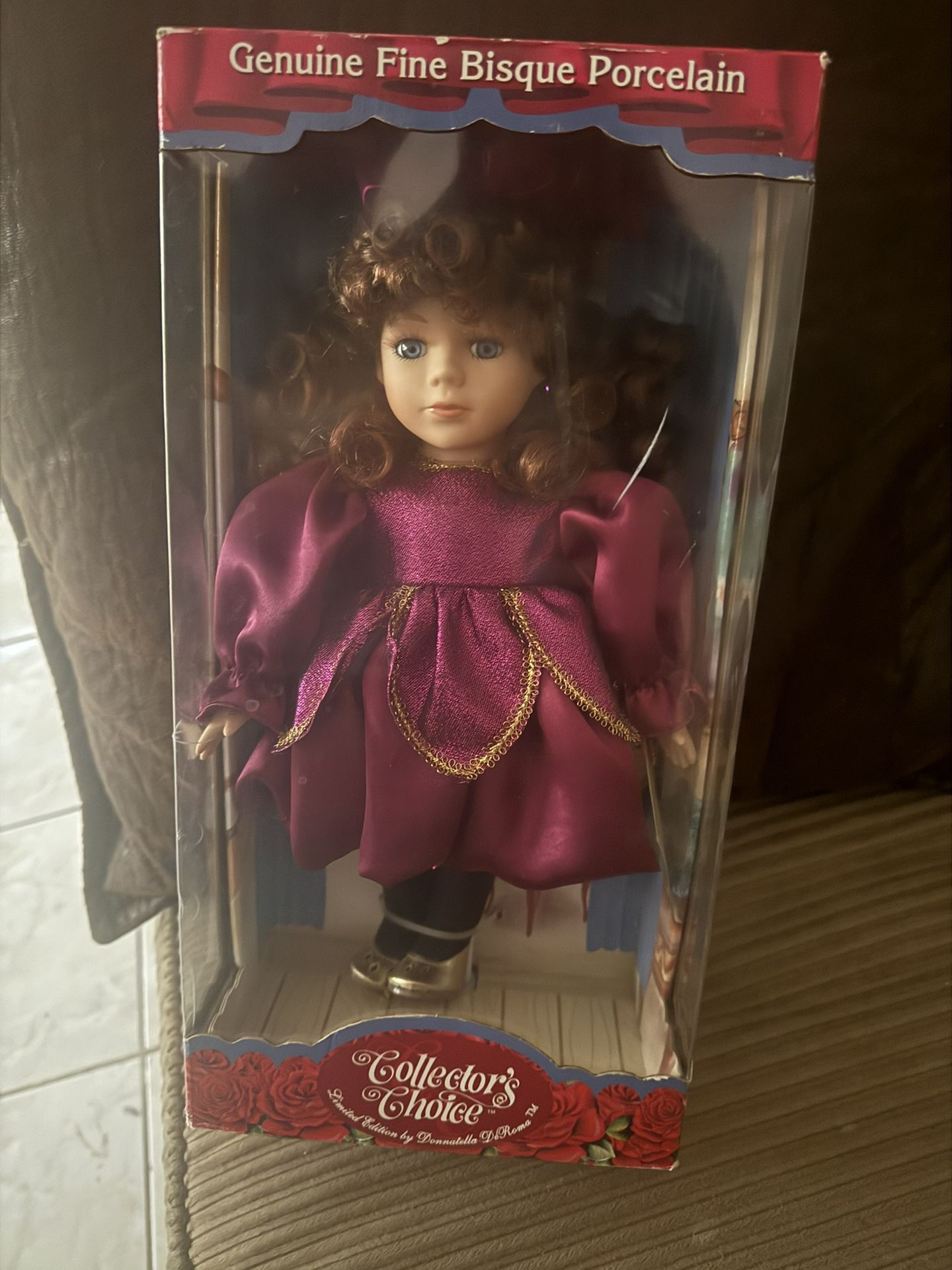 Collectors Choice Limited Edition by Donnatella DeRoma Porcelain Doll