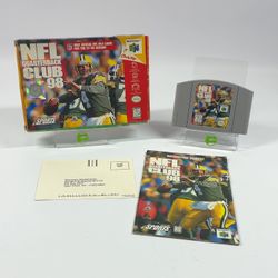 NFL Quarterback Club 98 (Nintendo 64 N64, 1997)
