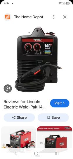 Lincoln Electric Weld-Pak 140 HD Welder