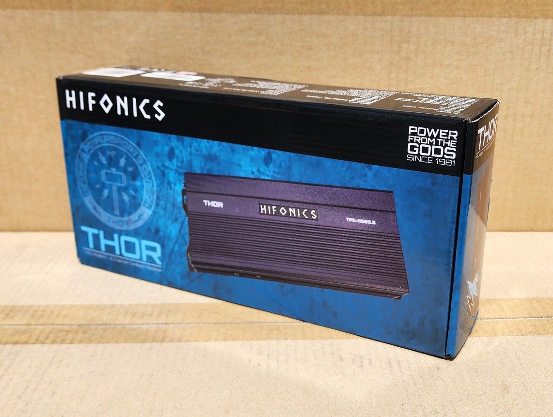 Thor-Series Power Amplifier 5-Channel Speaker System Amp 600 Watts Compact 🚨 Payment Options Available 🚨 No Credit Needed 🚨