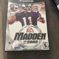 MADDEN NFL 2002 Nintendo GameCube