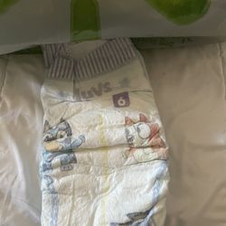 LUVs Size 6 Diapers 