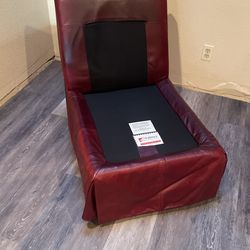 Leather Occasional/Reading Lounger Chair