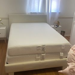 2 Full Mattress With Frame