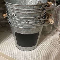 Tin Pails For Centerpieces 