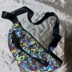NEW Marvel Comics Cross Body Around Waist Fanny Hip Pack Adjustable NWT SpiderMa