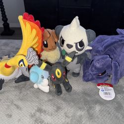 Pokeman Stuffed Animals  