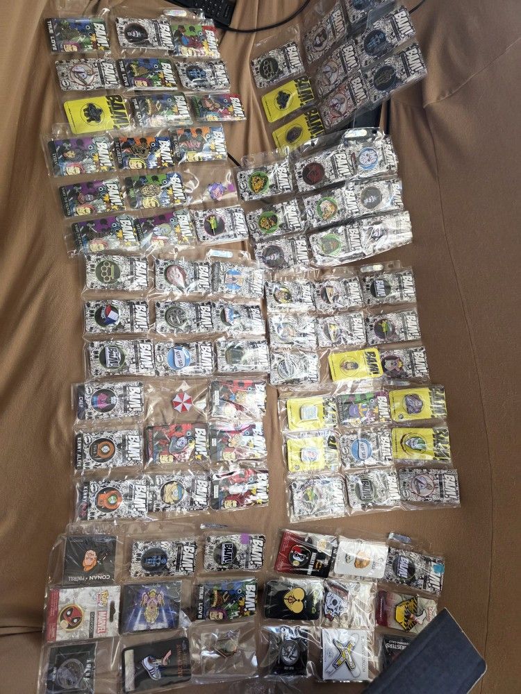 Over 100 Enamel Pins Everything From Animation To Horror