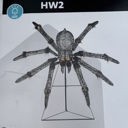 At Home LED Outdoor Yard Display Light Up Spider 🕷️