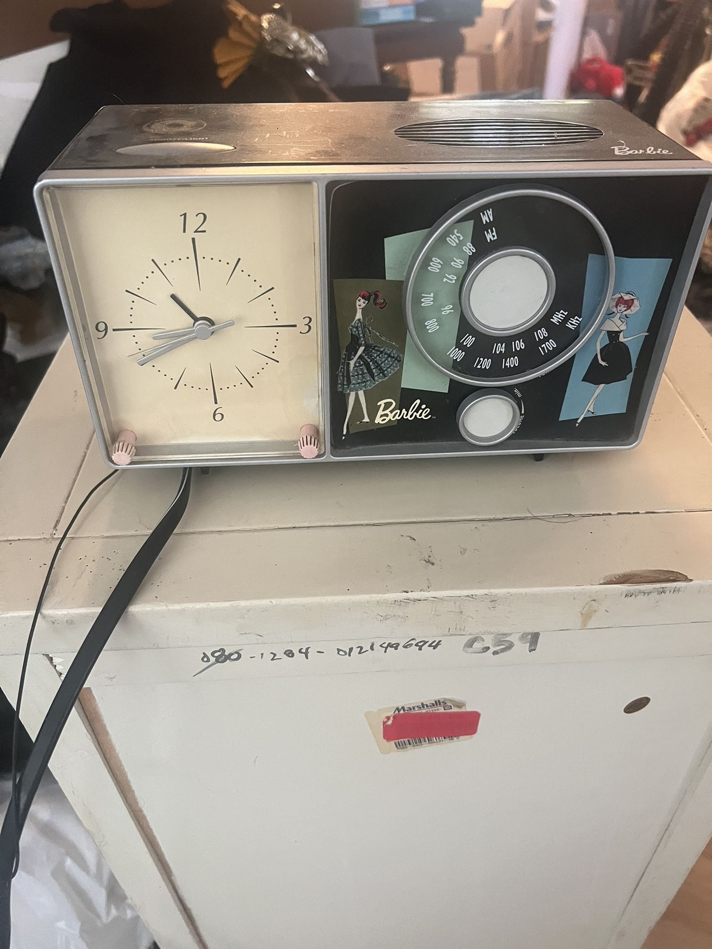 Barbie Clock