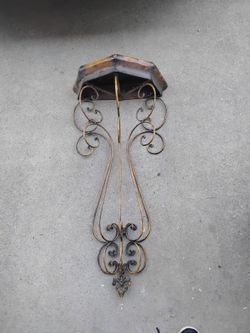 Mid century Iron Floating Self
